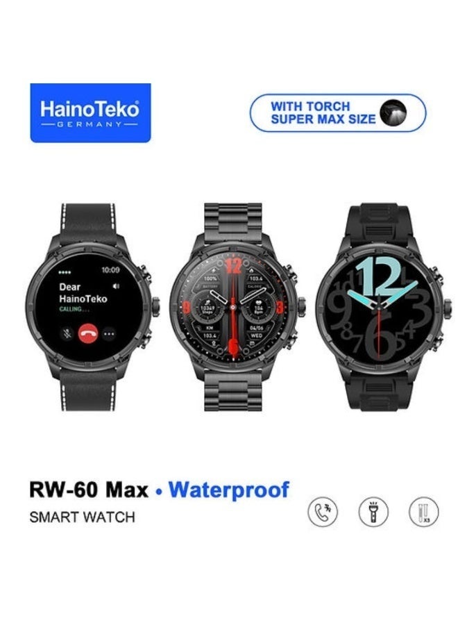 RW-60 Max Smartwatch, Waterproof Smart Watch with…