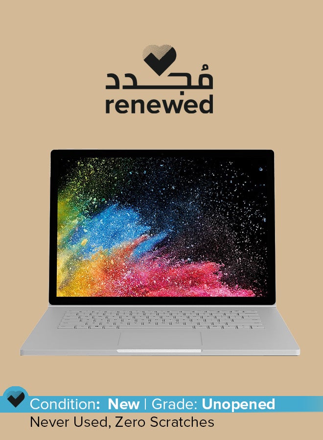 Compare Renewed  Surface Book 2 2017 Laptop With 13.5Inch Touchscreen Display, Intel Core i5 Processor7th Gen8GB RAM256GB SSD2GB Nvidia Geforce Gtx 1050 Graphics Silver at KSA Price