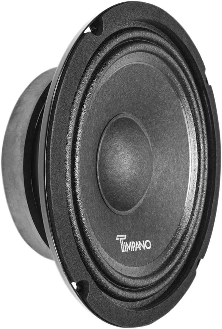 Compare Timpano 6.5 Inch Shallow Car Speaker 600 Watts TPTMB64 Slim Shallow Profile 4 Ohm at KSA Price