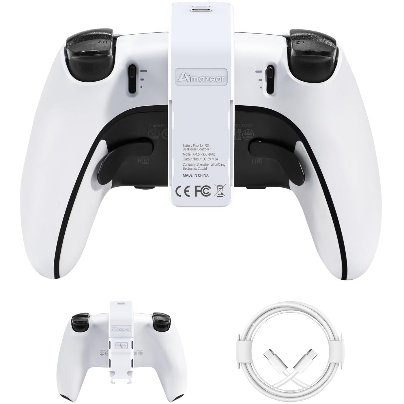 AMAZEAR Battery Pack Compatible with PlayStation 5…