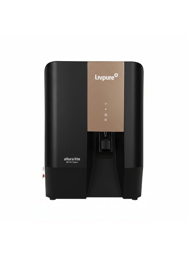 Livpure Allura 10-Stage Water Purifier | RO+UV+UF+Copper+Alkaliser+Mineraliser…