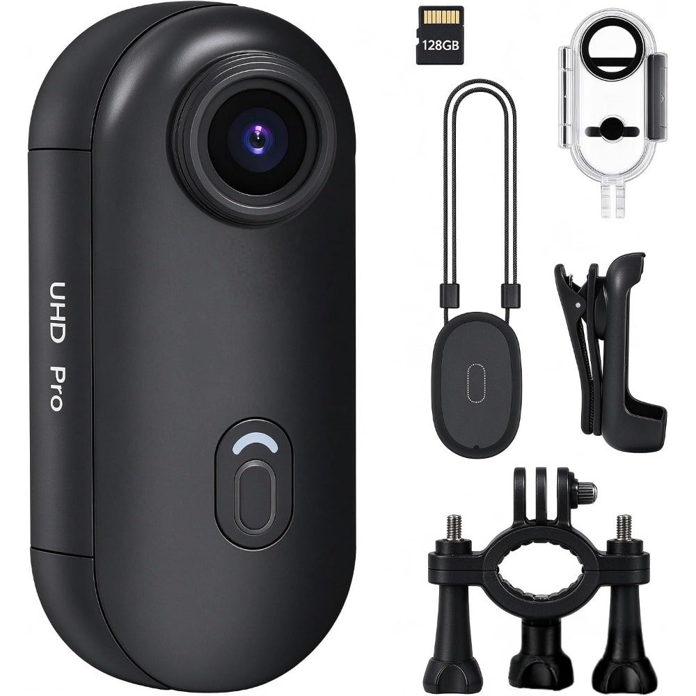 Compare 128GB 4K Thumb Action Camera, POV Sports Camera at KSA Price