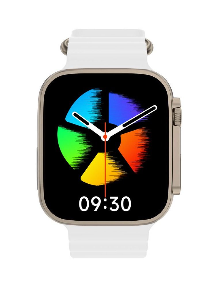 Compare S900 Ultra Smart Watch with Full Touch HD Screen 2.08 49mm NFC Support Magnetic Charging Bluetooth Calling Health & Fitness Tracker Heart Rate Sensor GPS Music Playback Android & iOS Support at KSA Price