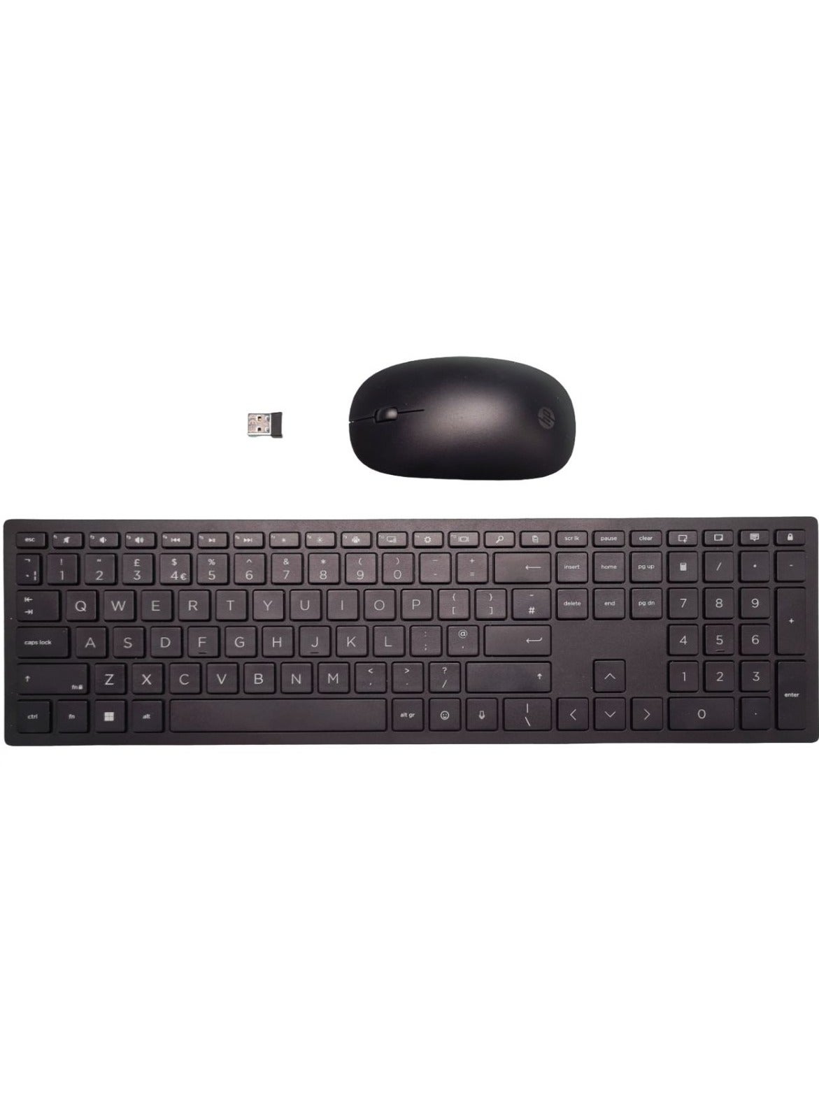 Compare 710 Wireless Black Keyboard And Mouse Set Uk Layout,usb Nano Receiver, Slim Design, Quiet Keys Black at KSA Price