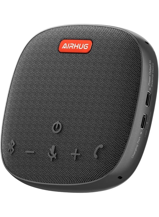 Compare AIRHUG Bluetooth Speakerphone,Conference Speaker with Microphone,360°Voice Pickup,Advanced Noise Reduction,USBC Plug & Play,Compatible with Zoom,MS Team at KSA Price