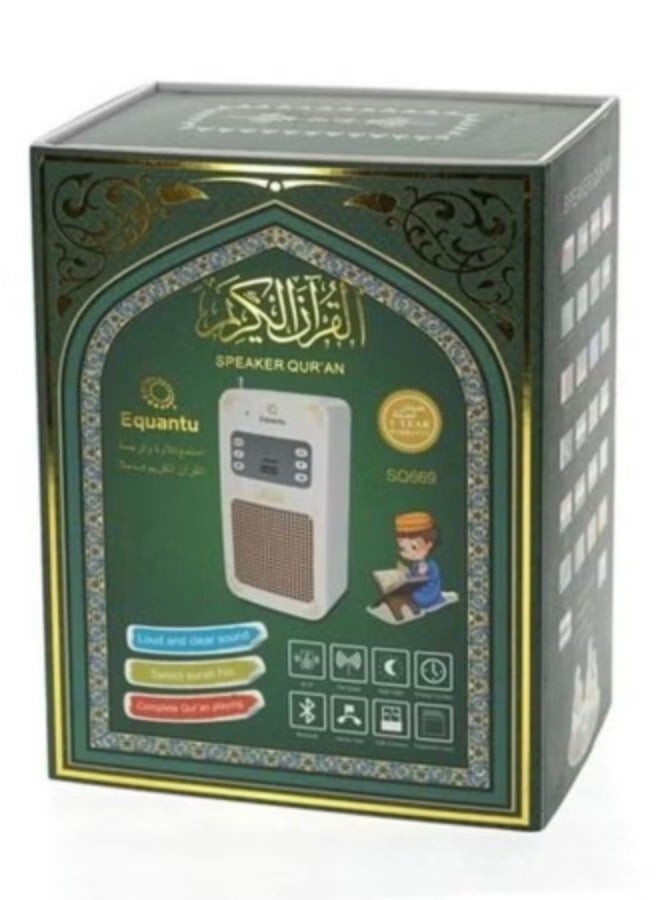 Compare SQ669 Smart Wall Plug Quran Speaker,With 16 Reciters and 16 Translations, RemoteBluetoothUSB ConnectPhone Application Control8GB at KSA Price