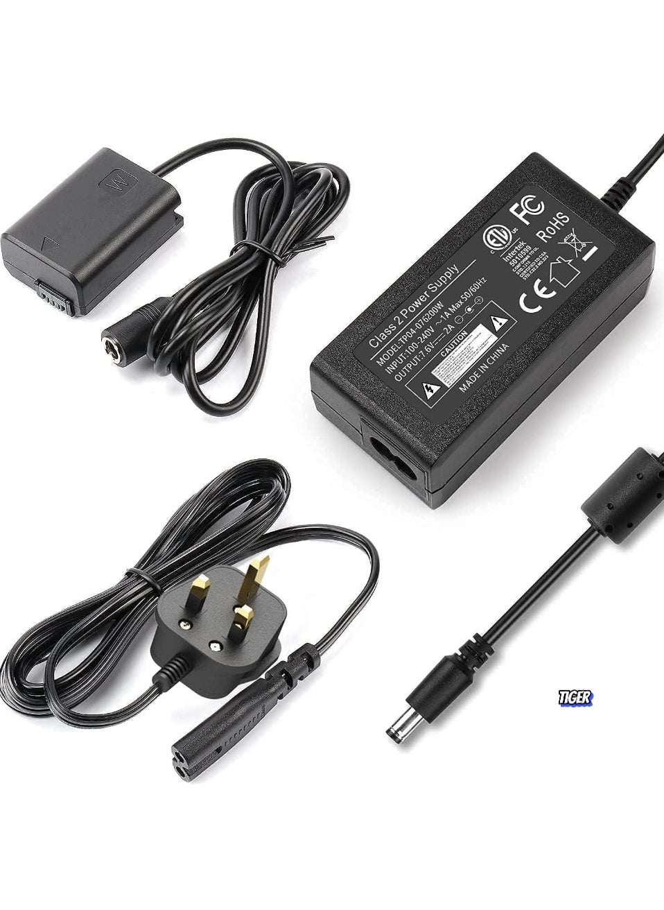 Compare AC PW20 Power Supply Adapter & NPFW50 Dummy Battery Kit for Sony Alpha Cameras – Compatible with A6500, A6400, A6300, A6100, A6000, A5100, A7 Series, RX10, ZVE10 – Continuous Power for Photography and Videography at KSA Price