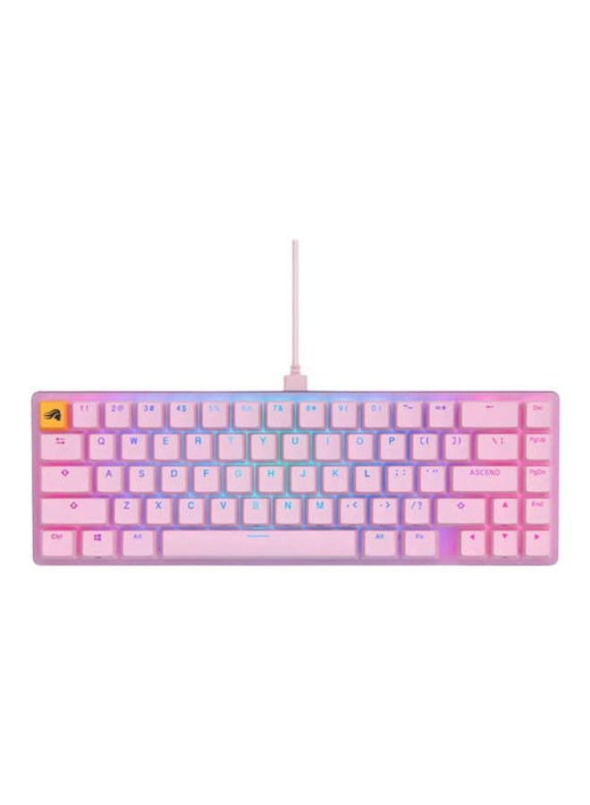 Compare Glorious GMMK2 Modular Mechanical Keyboard | PreBuilt Edition | Compact 65% | Pink USA TKL | GLOGMMK265FOXP at KSA Price