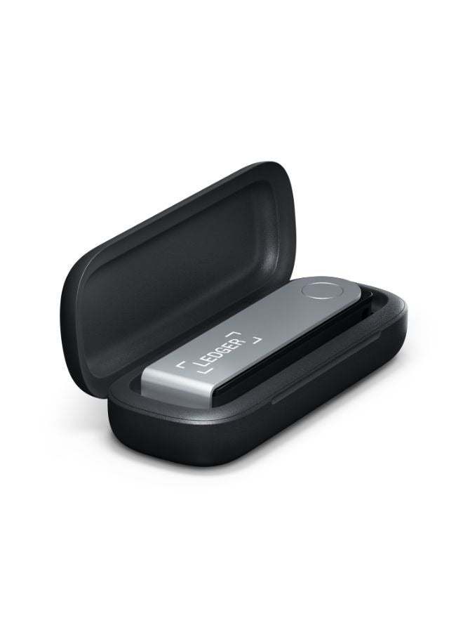 Compare Nano X Case | Secure & Protective Storage Case for Ledger Nano X Hardware Wallet, Portable and Lightweight | Pebble Finish   Black at KSA Price