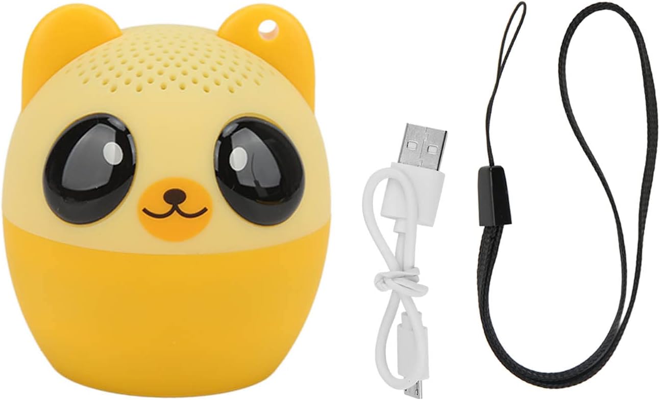 Compare Portable Speaker, Cute Animal Style Wireless Mini Speaker with Selfie Remote Control Function Good Gift for Girls Women Kids Bear at KSA Price
