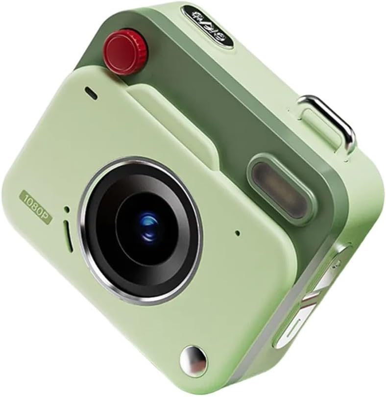 Compare Green Mini Retro Digital Camera 8MP CCD Sensor 1080P HD Video Compact Size at KSA Price