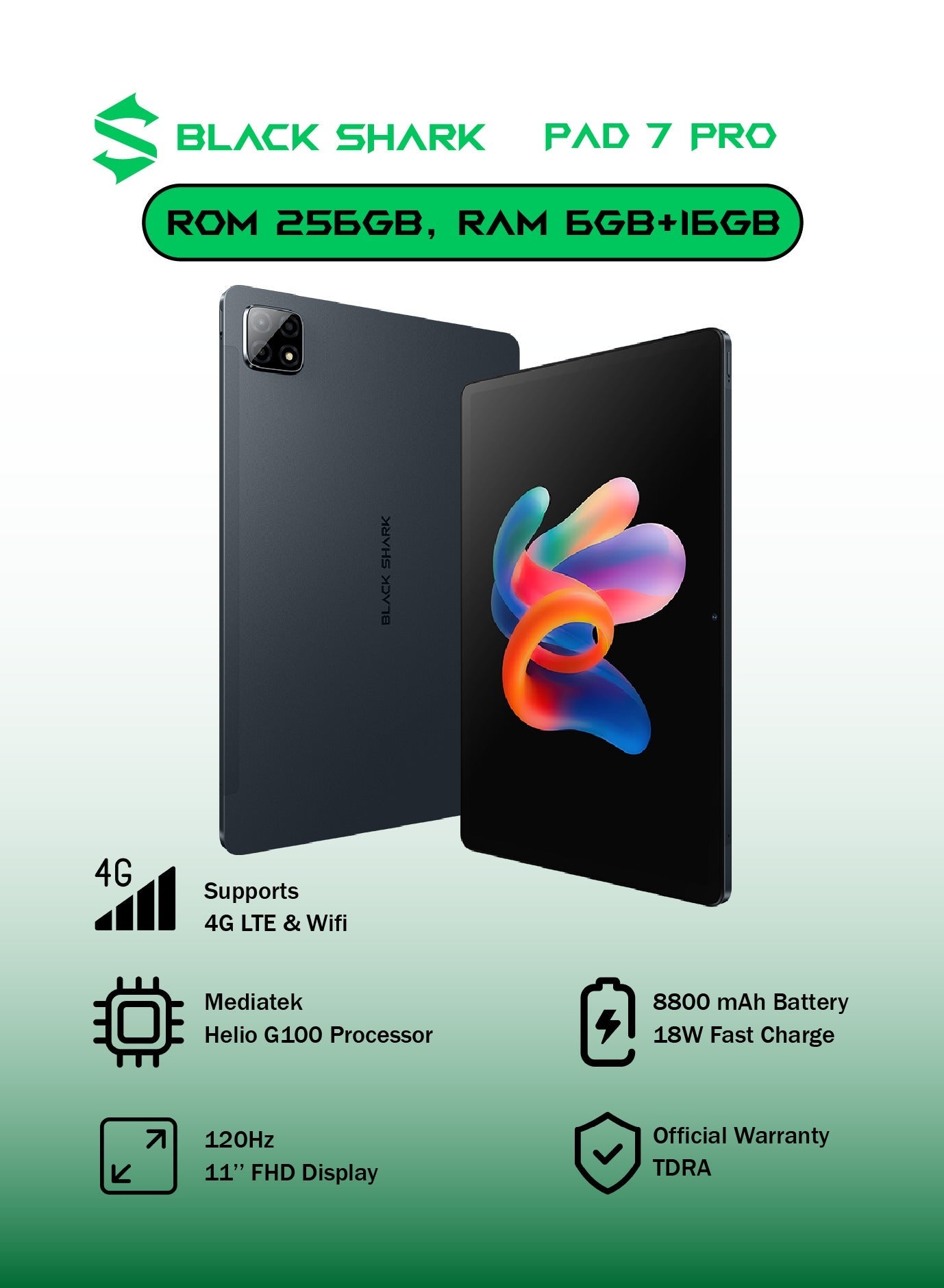Black Shark Pad 7 PRO 11