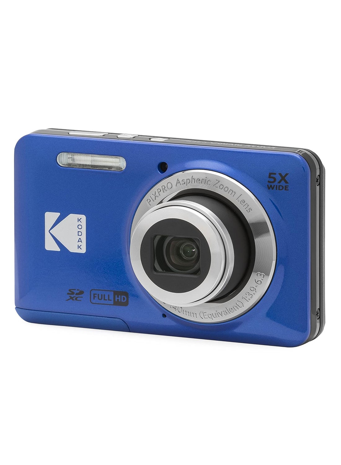 PIXPRO FZ55-BL 16MP CMOS Sensor Digital Camera 5X…