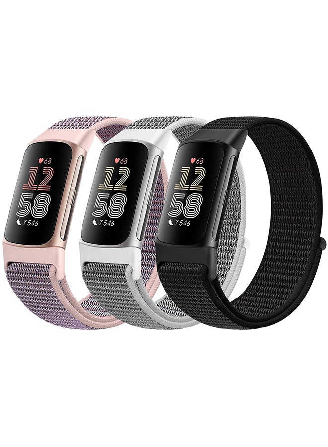 (Pack of 3) Sport Loop Nylon Watch Bands For…