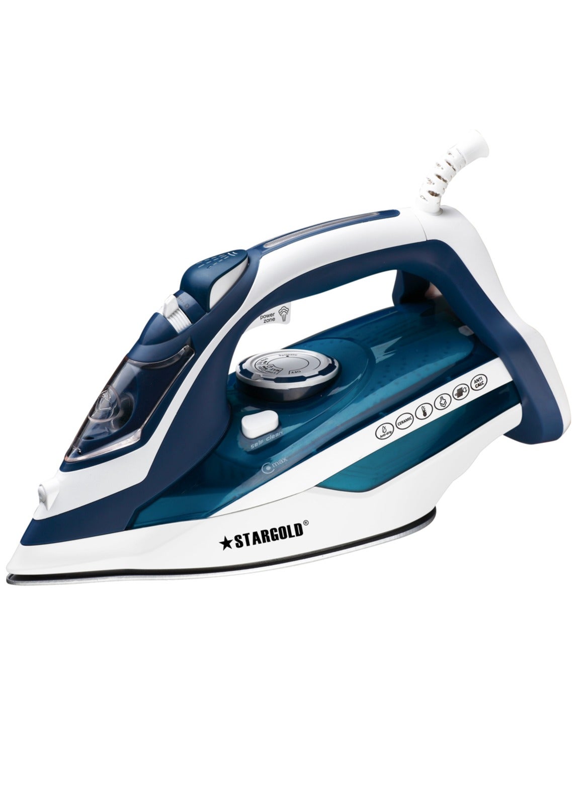 Dry and Wet Steam Iron With Self-clean function…