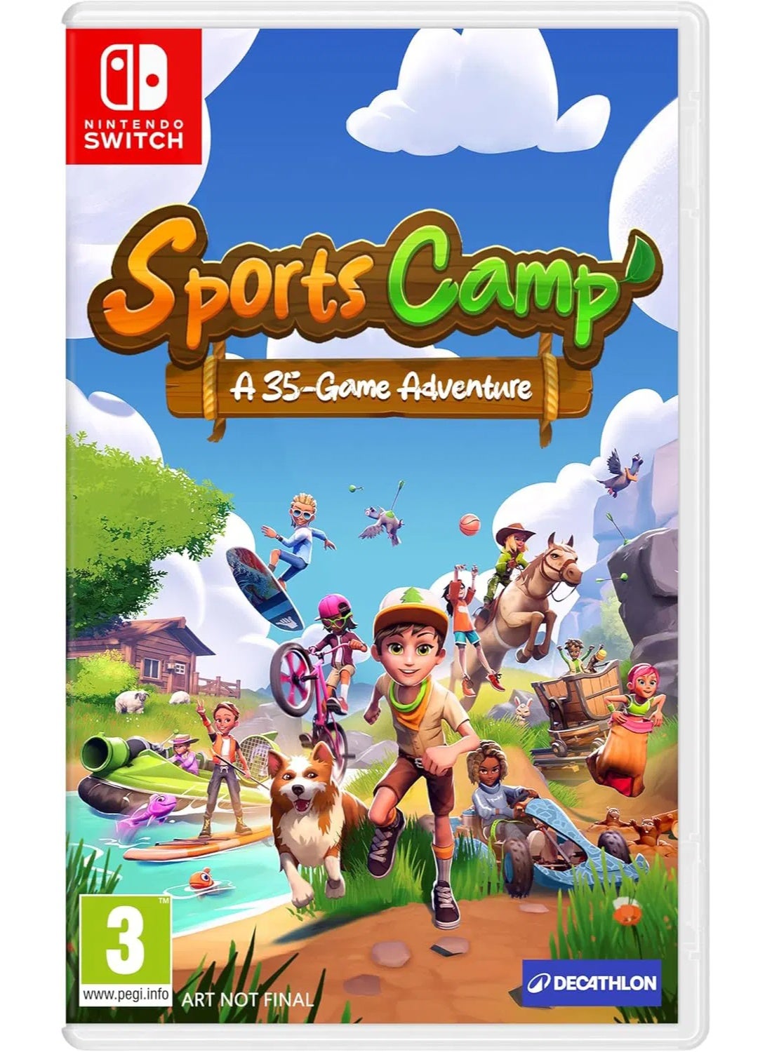 Compare Sports Camp: A 35Game Adventure  nintendo_switch at KSA Price