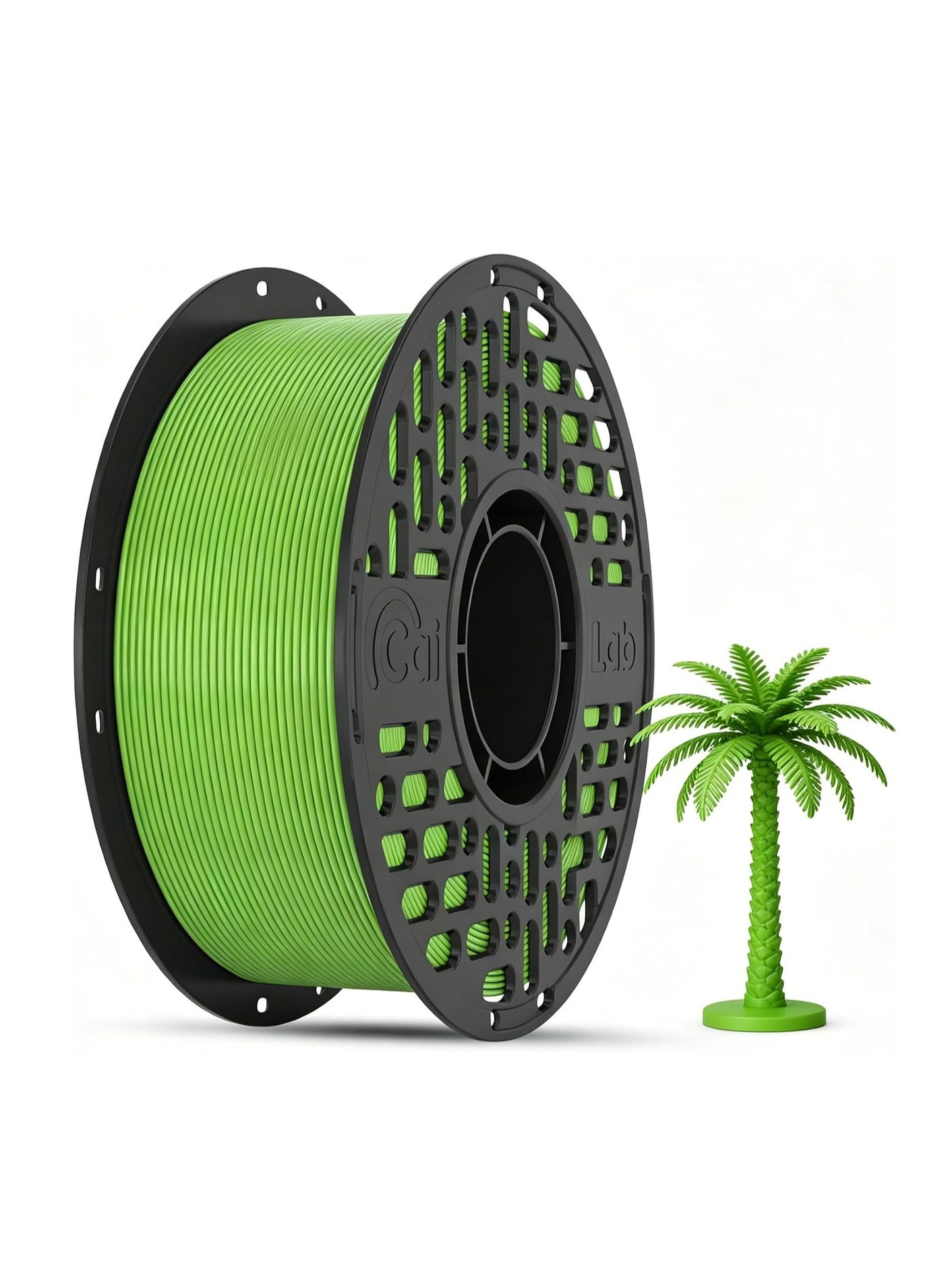 Compare PETG Filament 1.75mm, CaiLab New HeatWater Resistant Filament, High Toughness, ±0.02mm Accuracy, Low Warping, Tangle Free, Compatible with Bambu Lab, Creality and Elegoo 3D Printer, 1KG Grass Green at KSA Price