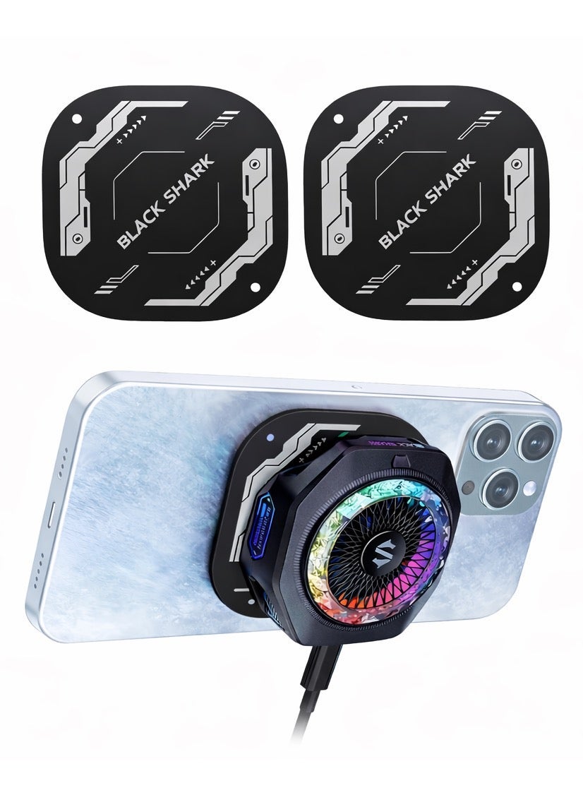 Compare Magnetic Suction Sheet for Cell Phone Cooler by Black Shark, for Phones, 2 pcs Thermally Conductive Steel Plate with Strong Adhesive, Compatible for Most Cooling Devices or Magnetic Attachments  2 pcs at KSA Price
