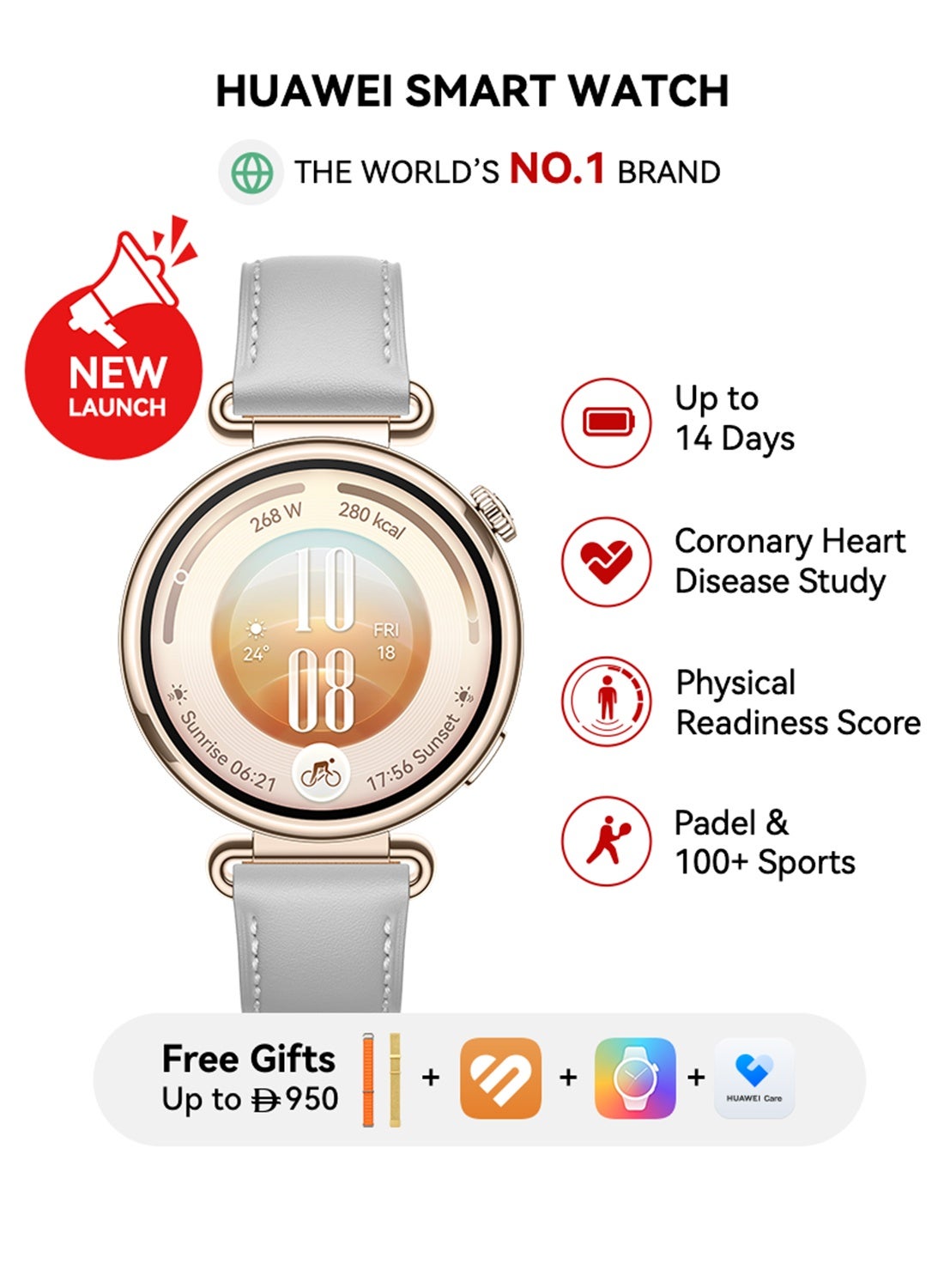 WATCH GT7 41mm Smart Watch, Upto 14 Days of…