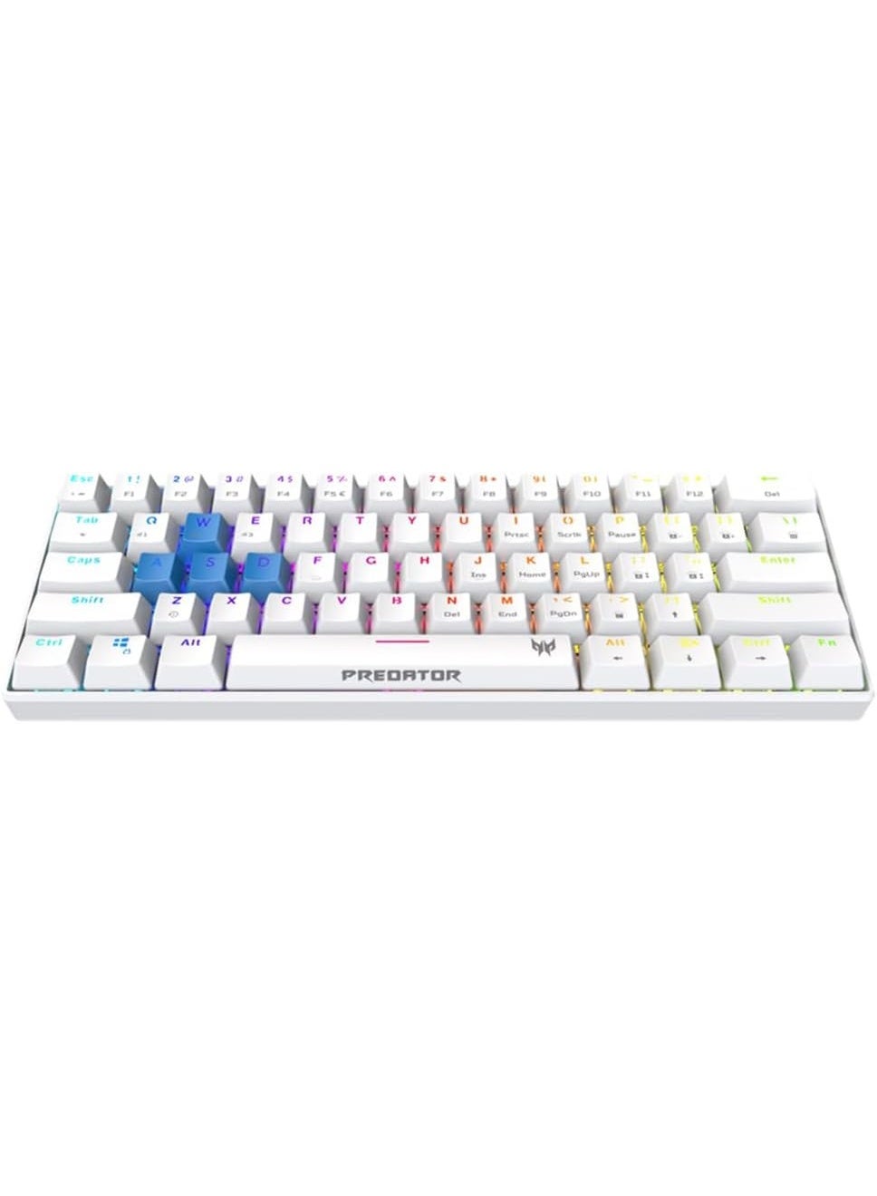 Compare Acer Predator Aethon 330 Gaming Keyboard|SpaceSaving 61Key Design|100% AntiGhosting with NKey Rollover|Kailh Blue Switches|Personalized RGB Lighting | Dual Mode  Wired & Bluetooth, Pack of 1 at KSA Price