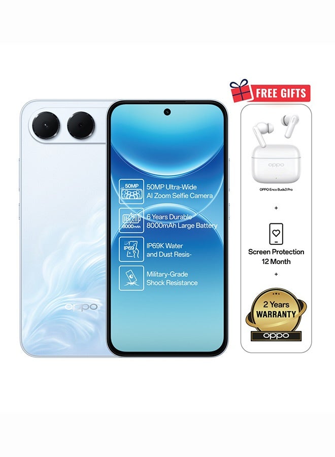 A7 Pro 5G Dual SIM Surfing Blue 6GB…