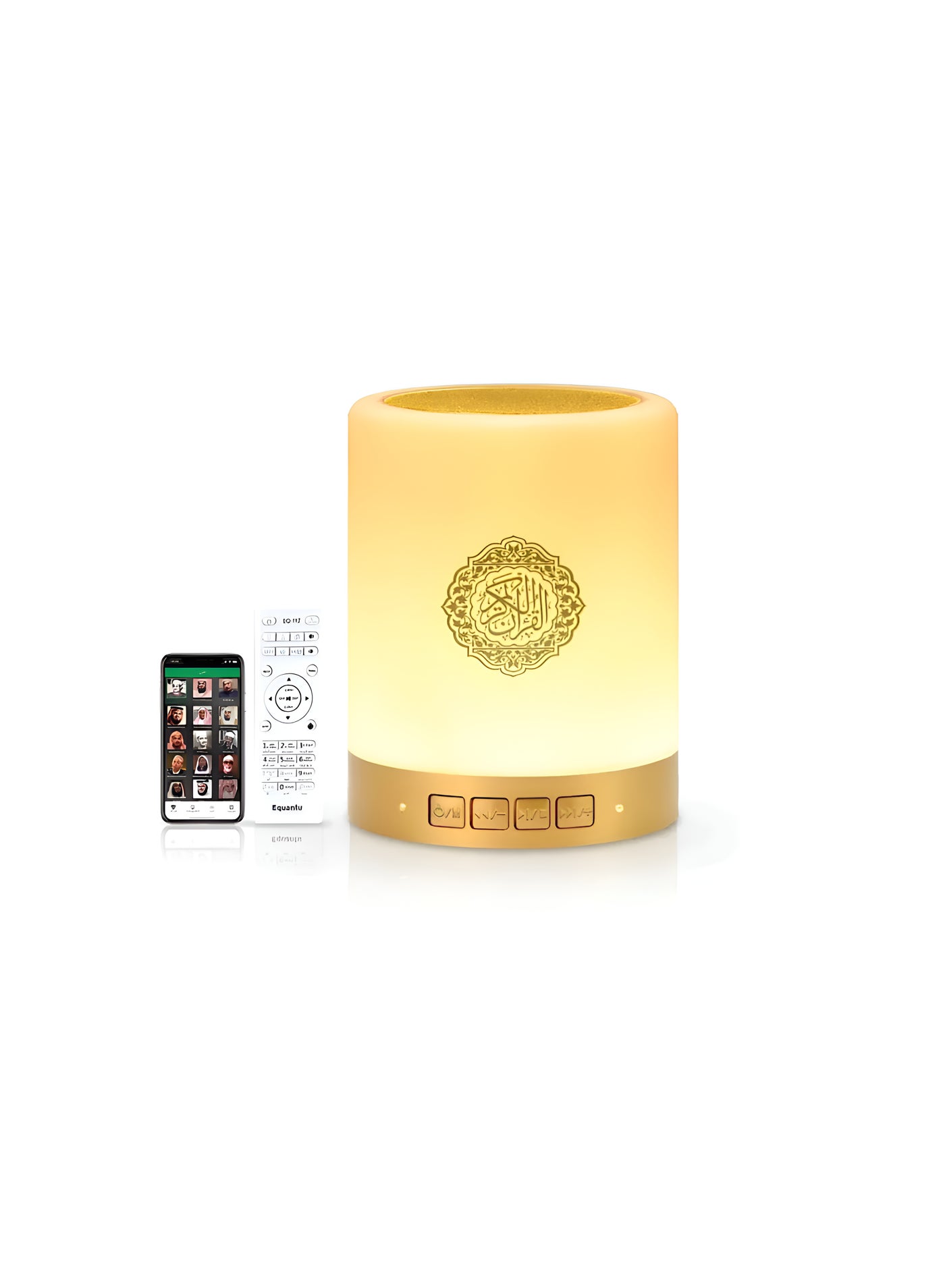 SQ-112 Touch Lamp Portable Quran Speaker: App Smart…