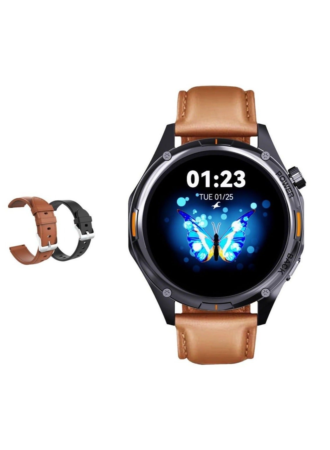 Compare TCH Calling Smart Watch HD1 3D Hero 1 BLACK for MenWomen 1.433D AMOLED Display, Bluetooth CallMessage, 150+ Sports Modes, Heart Rate, Sleep Monitor, IP68 Waterproof, 7Day Battery, Fitness Watches for AndroidiOS at KSA Price
