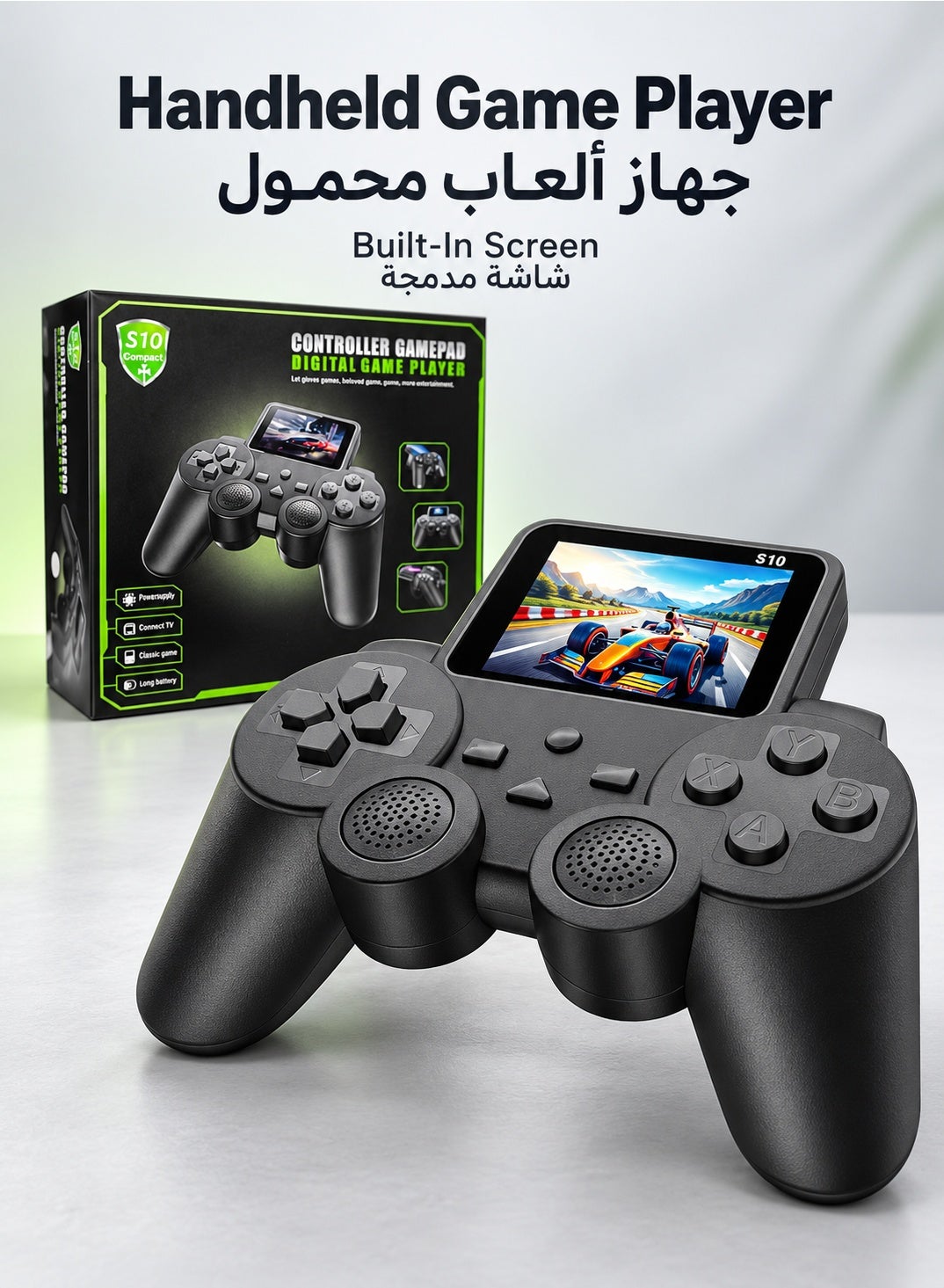S10 Digital Game Controller Gamepad for TV Gaming,…