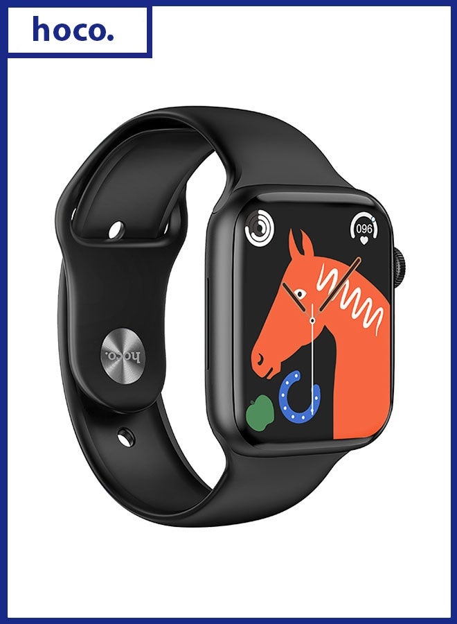 Compare Y12 Smart Sports Watch Call Version Black at KSA Price