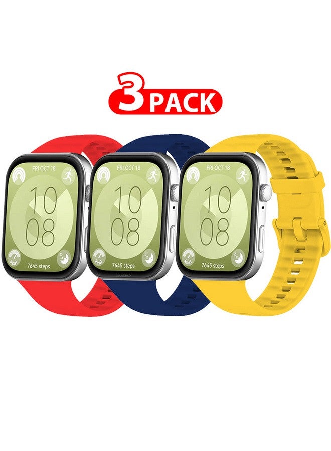 [for Huawei Watch Fit 3] 3 Pack Watch Band…