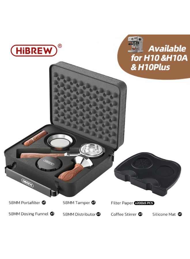 HiBREW 58mm Bottomless Coffee Powder Handle Portafilter…