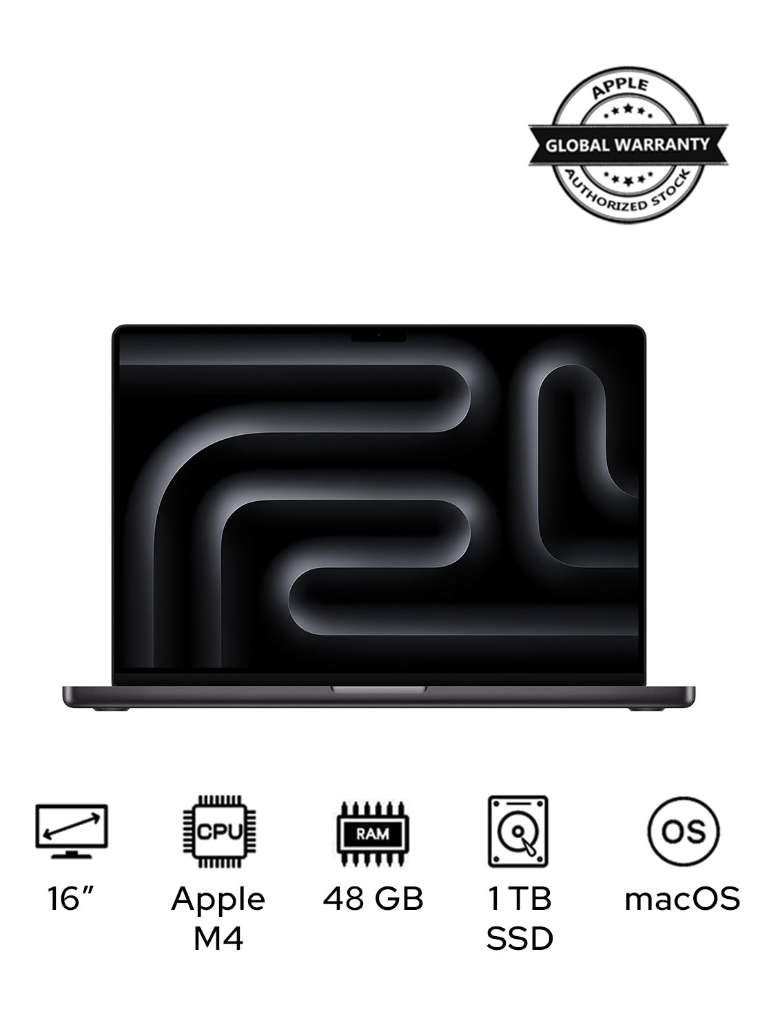 Compare MacBook Pro MX313 Liquid XDR Retina 16Inch Display, M4 Max Chip 16Core CPU 40Core GPU Processor48GB RAM1TB SSDmacOSInternational Version English Space Black at KSA Price