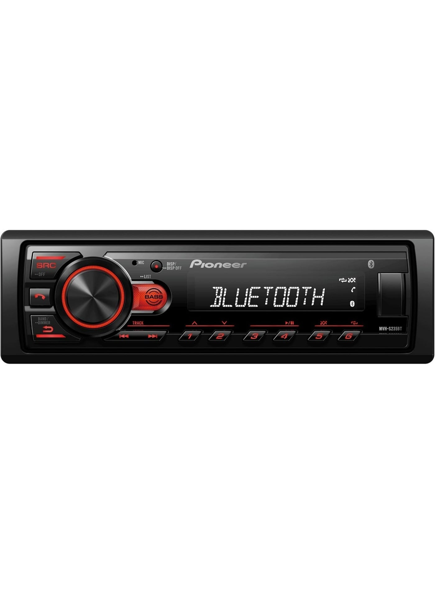 Pioneer MVH-S235BT Digital Media Receiver with Bluetooth,…