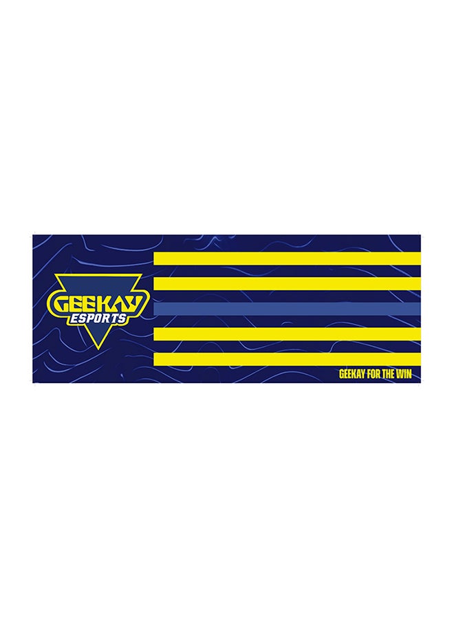 Compare Geekay Esports Stripe Desk Mat Mouse Pad at KSA Price