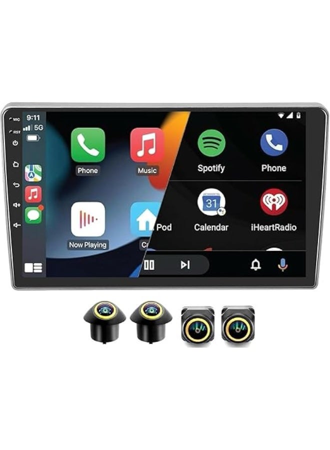 Compare Android Car Stereo for Peugeot 407 20042011 4GB RAM 64GB ROM Support Carplay, MLink WiFi BT, Radio GPS, 9 Inch IPS.QLED, Screen with 360D Camera Included at KSA Price