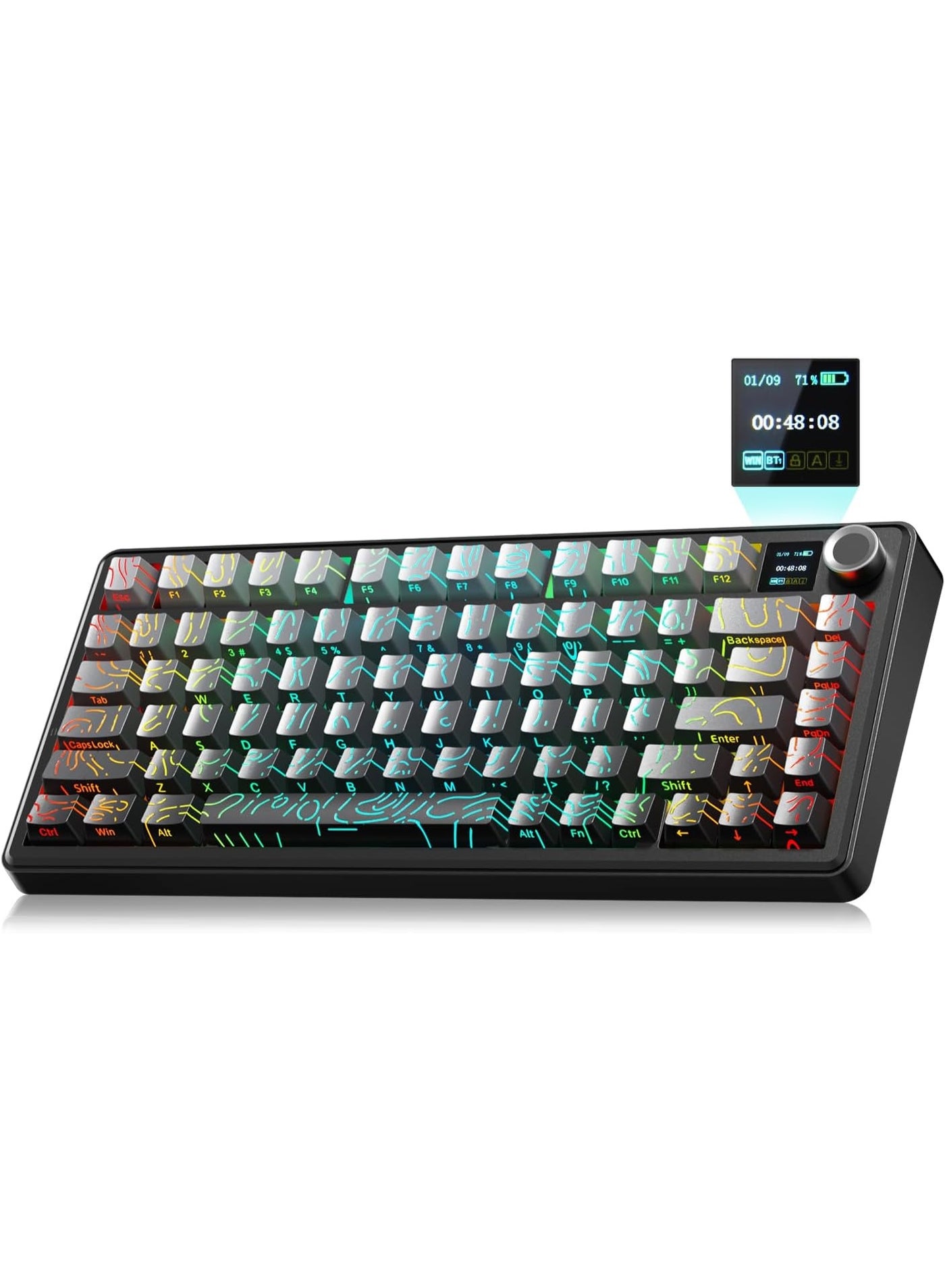 F75 MAX Tri-Mode Wireless Mechanical Gaming…