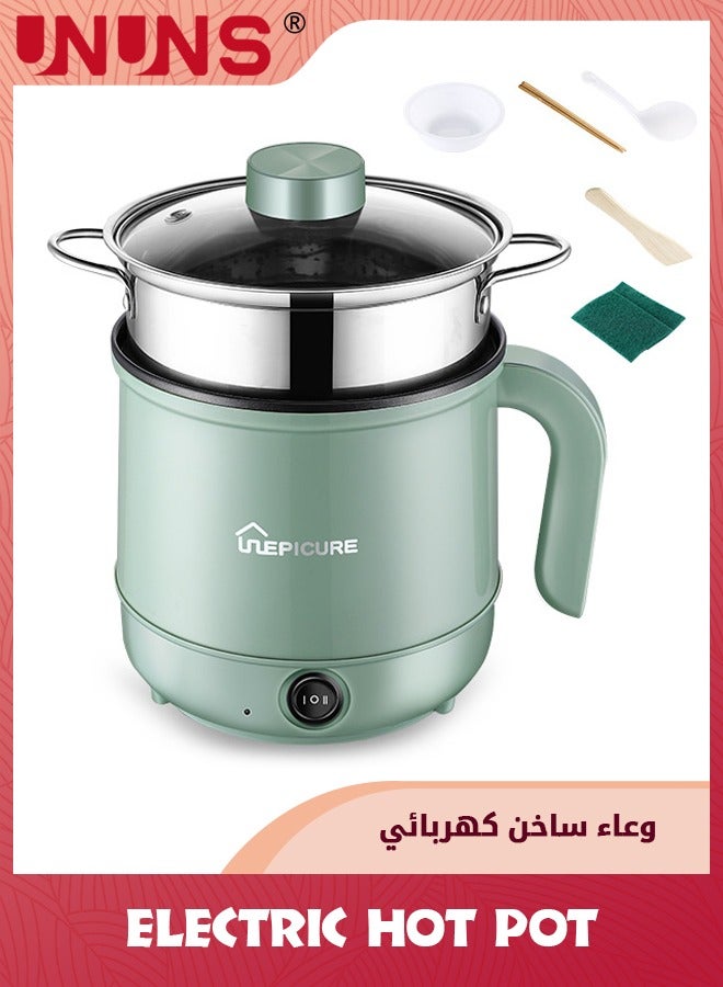 Electric Hot Pots,1.7L Portable Travel Cooker With…