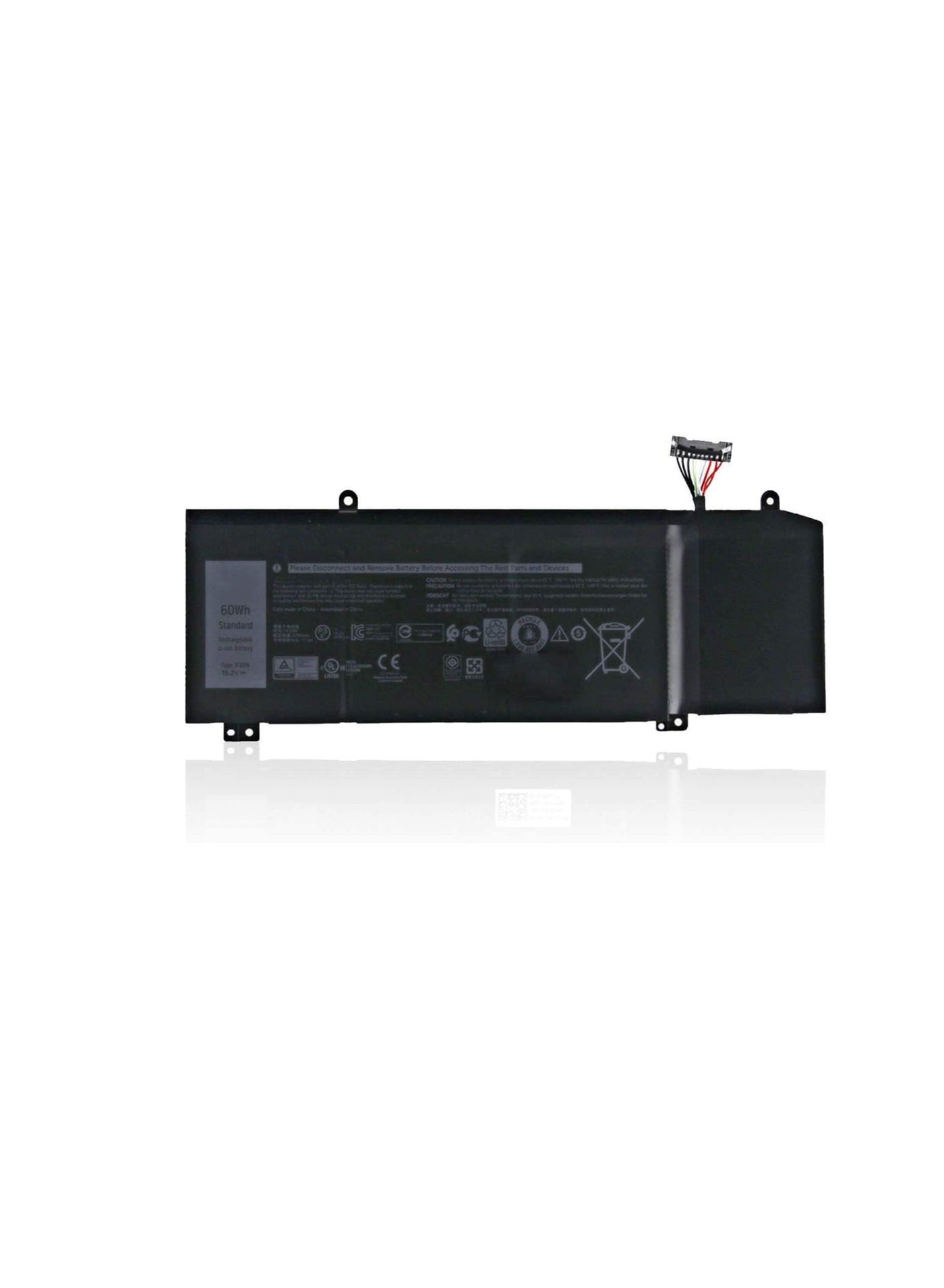 Compare 15.4V 56Wh 3630mAh Battery Compatible for 1F22N Dell Alienware M15 M17 R1 G7 7590 7790 G5 5590D2783W D2743B D2865B D2863W D2842W D2843W Series JJPFK 0JJPFK HYWXJ 0HYWXJ XRGXX 06YV0V at KSA Price