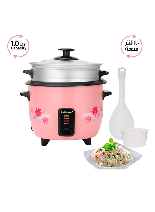 3-In-1 Automatic Rice Cooker- OMRC2250H, 400W, 1.0L…
