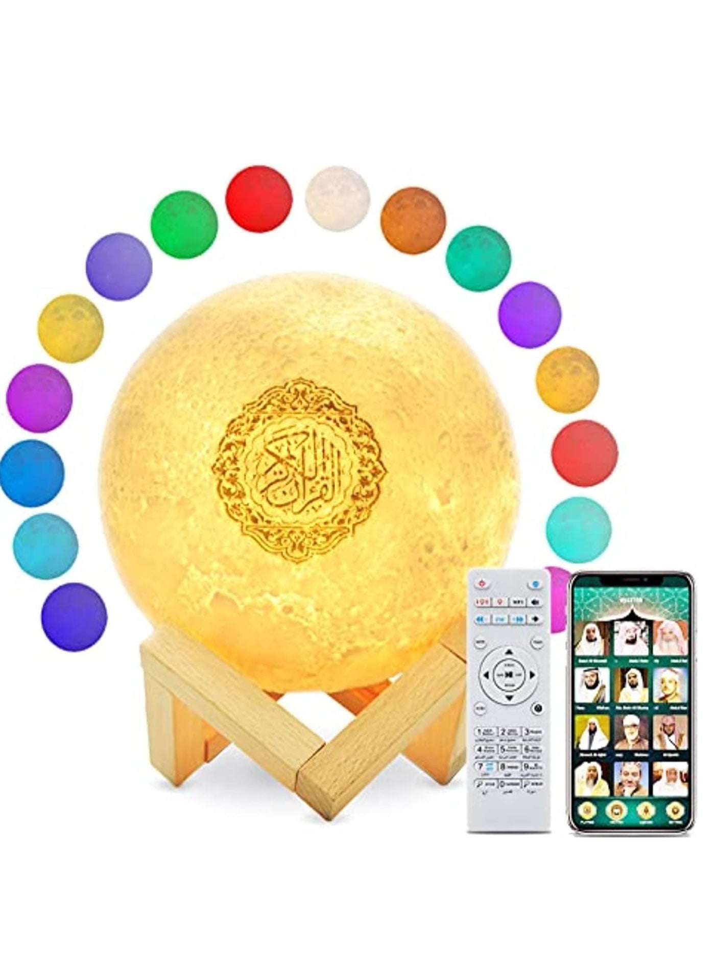 Portable Bluetooth Speaker, 4 in 1 Quran…