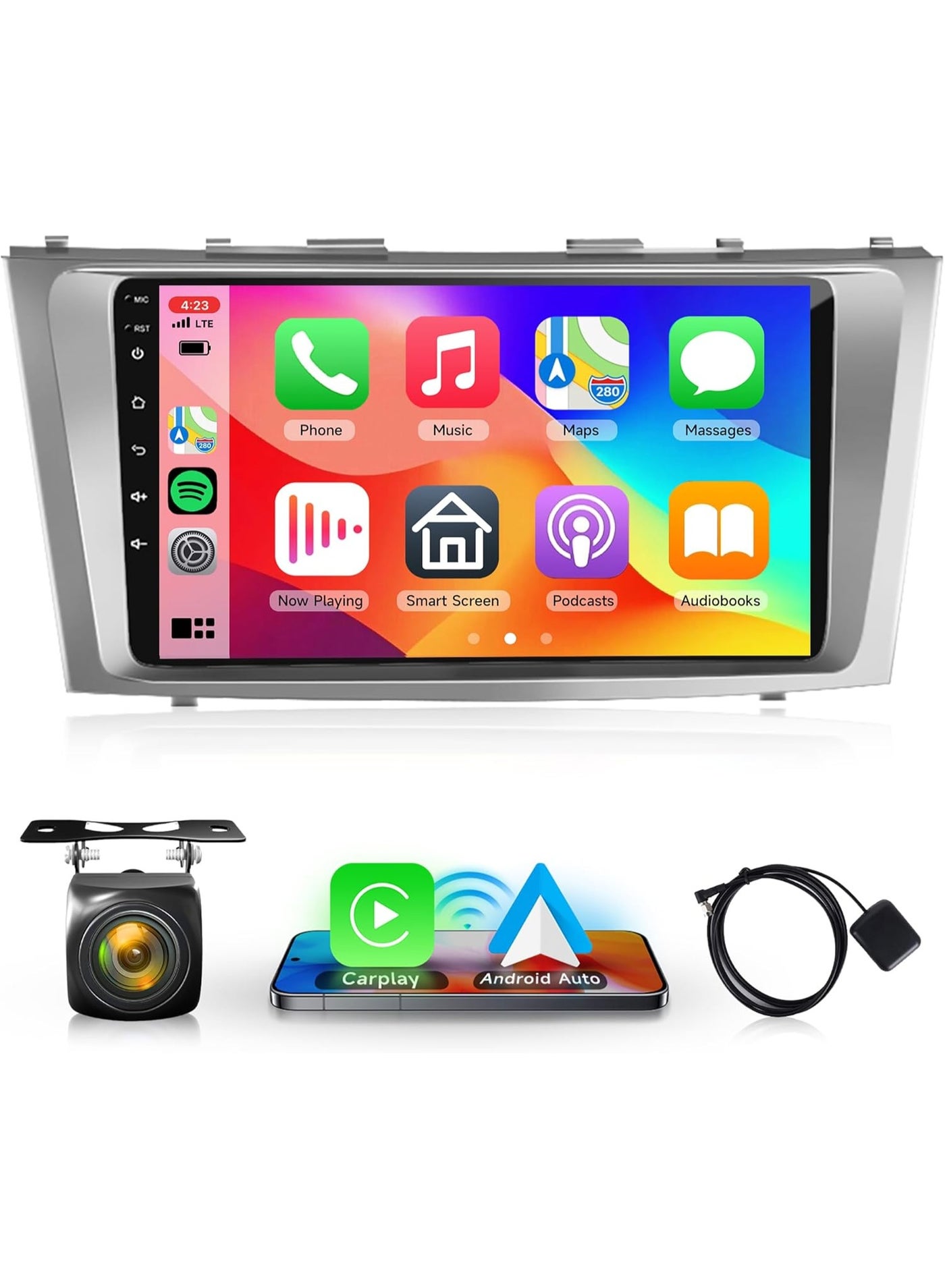 Compare Android Car Stereo for Toyota Camry 2006–2011 | 9 Inch IPS Touch Screen | 2GB RAM 32GB ROM | Apple CarPlay Support | Backup Camera Included | Bluetooth WiFi FM Radio at KSA Price