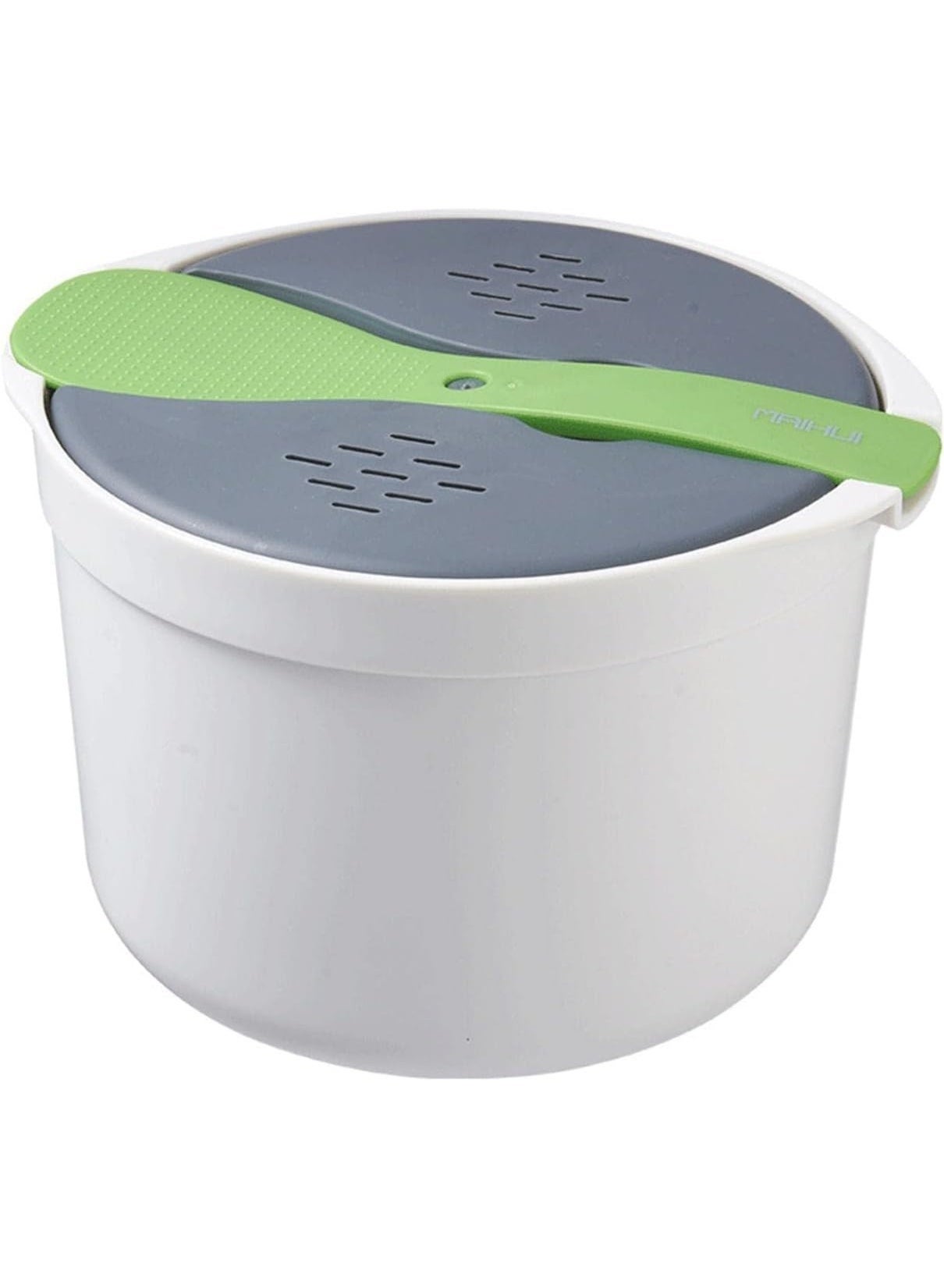 Microwave Rice Cooker, 2L Microwave Steamer Set…