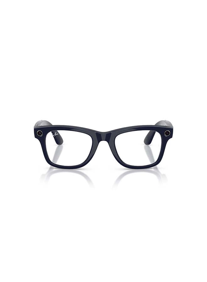 Compare RAYBAN Wayfarer Gen 2 Shiny Cosmic Blue Frame Clear to Sapphire Transitions Lens Standard High bridge Shiny Cosmic Blue Clear to Sapphire Transitions at KSA Price