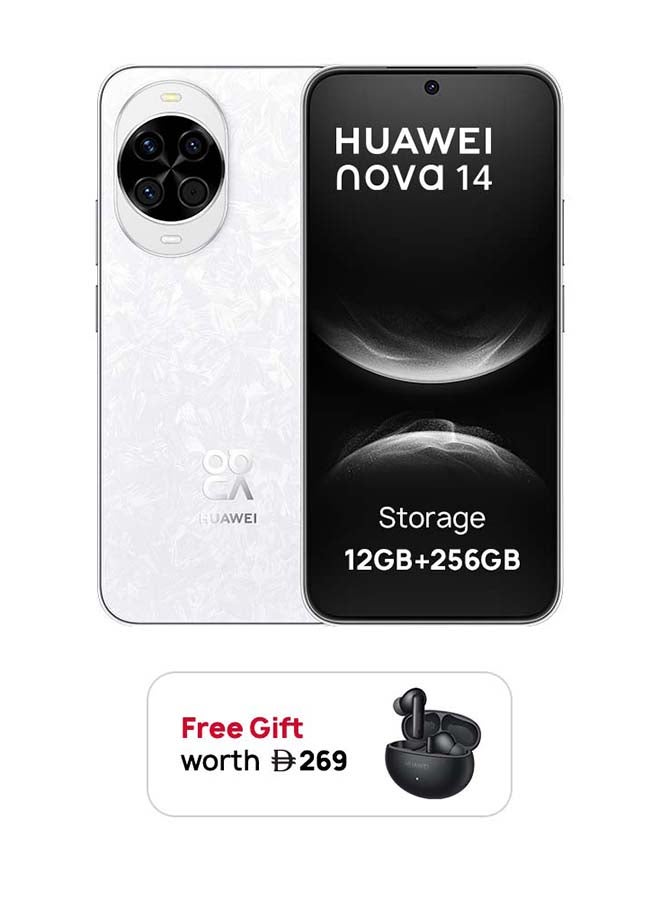 Nova 14 Dual SIM White 12GB RAM 256GB with…