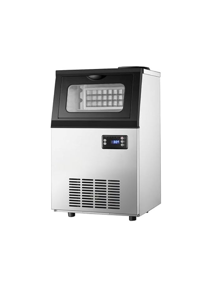 Compare Tap Water Ice Maker Machine, 66lbs24H Stainless Steel Under Counter ice Machine with 17.6lbs Ice Storage Capacity, Freestanding Ice Maker. at KSA Price