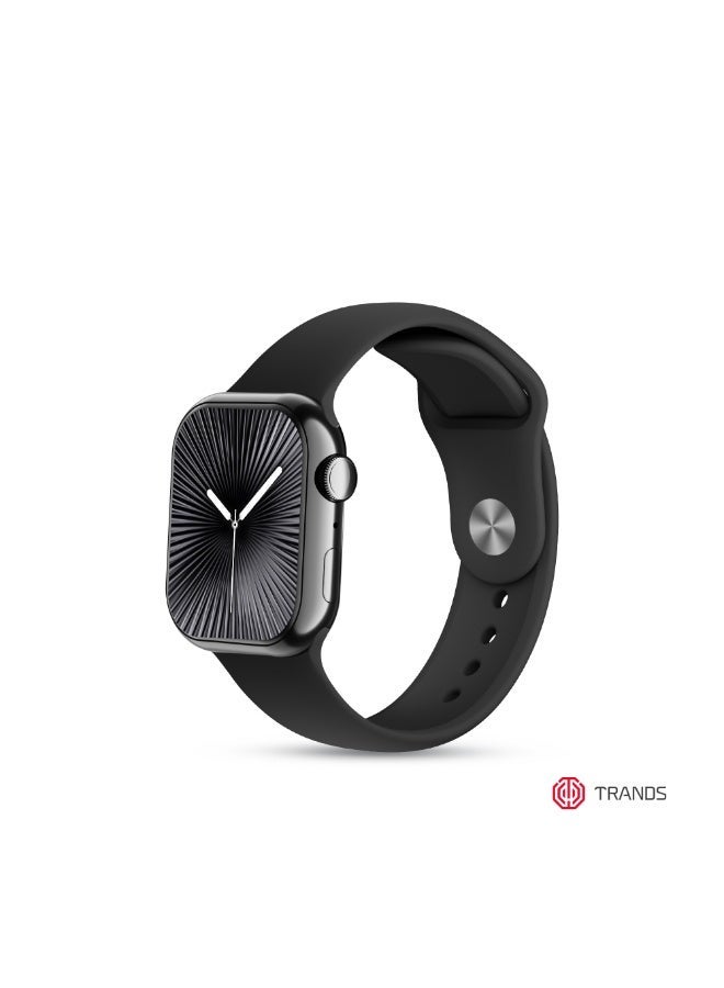 Compare SW50 Smart Watch for iOS & Android, 1.75Inch TFT Touch Screen, Bluetooth Calling, IP68 Waterproof, Fitness Tracker with Heart Rate & Sleep Monitor, Black at KSA Price