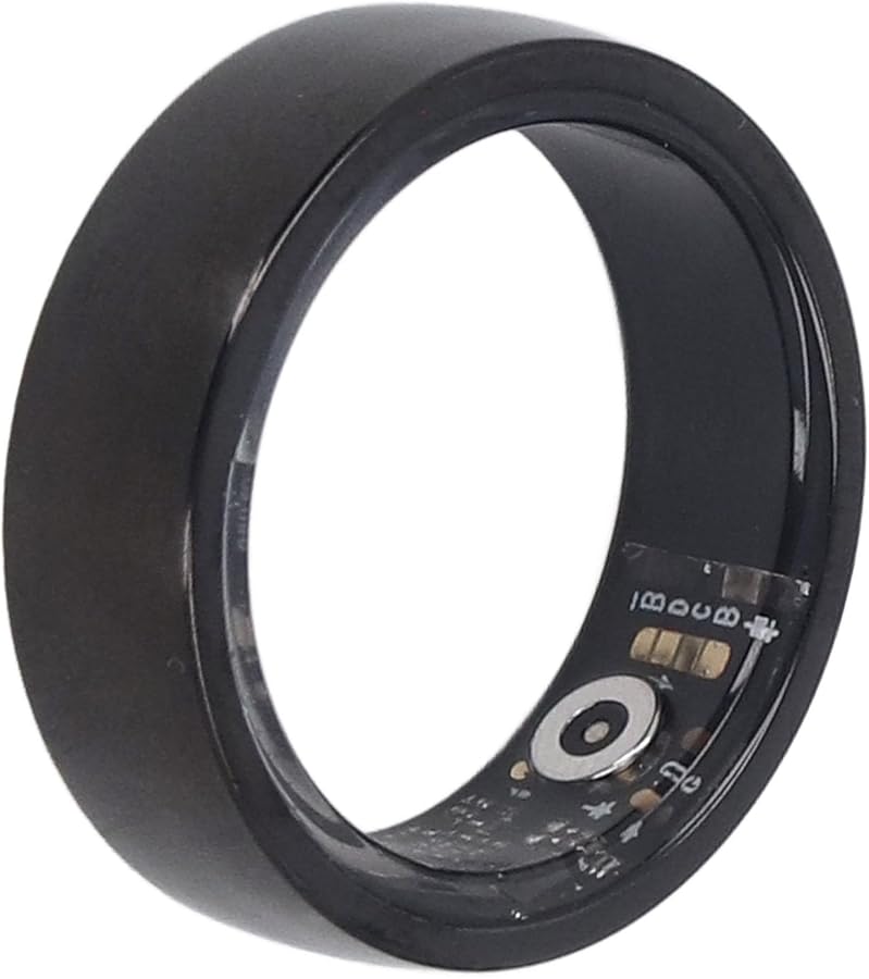 Vbestlife Smart Ring Fitness Tracker Black IP68 Waterproof…