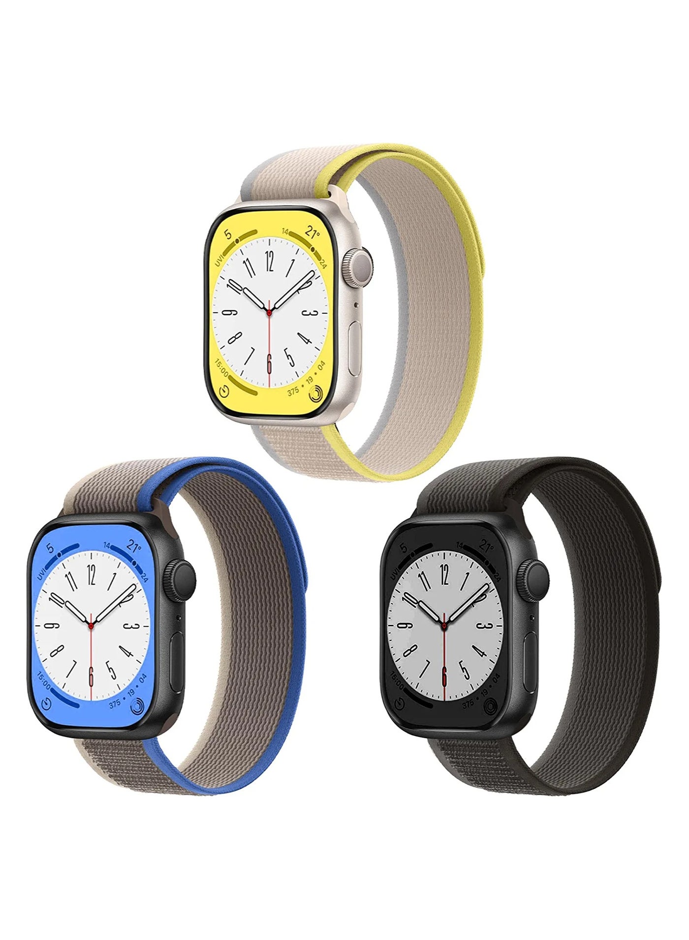 3 Pack Trail Loop Nylon Band Compatible with Apple…