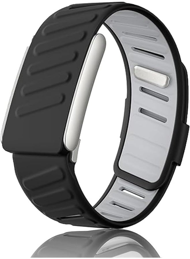 Compare ZOXITY Silicone Wristband Compatible with Whoop 5.0 Band, Silicone Sports Loop Strap for Men & Women Comfort Durable Soft Adjustable, Breathable, with U Shapped Connector at KSA Price