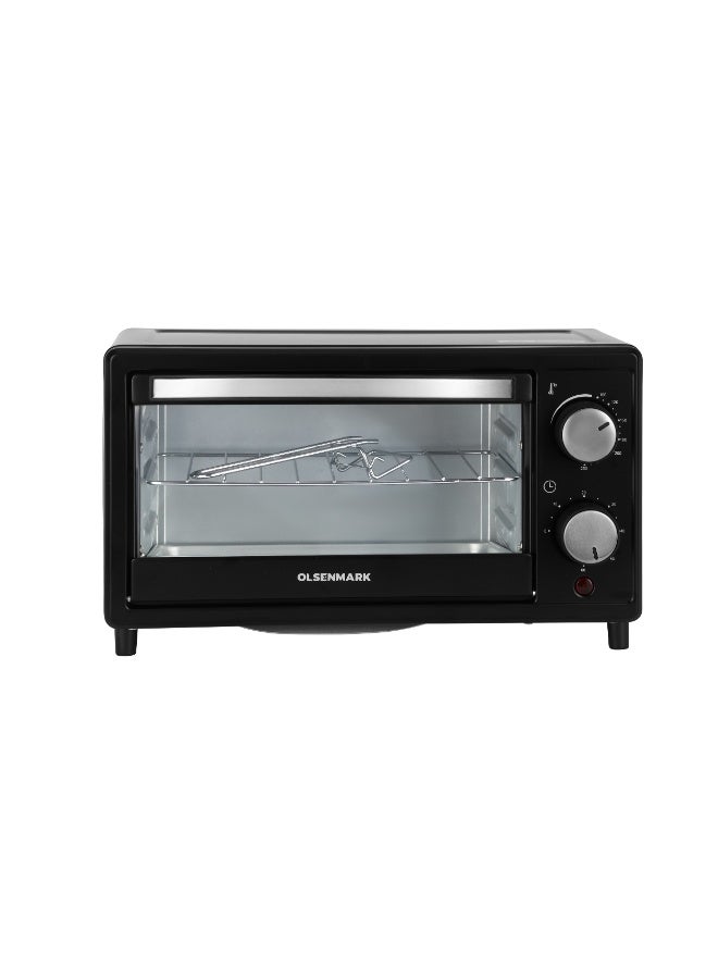 9L Electric Oven – 900W, 100–250°C Temperature Control,…